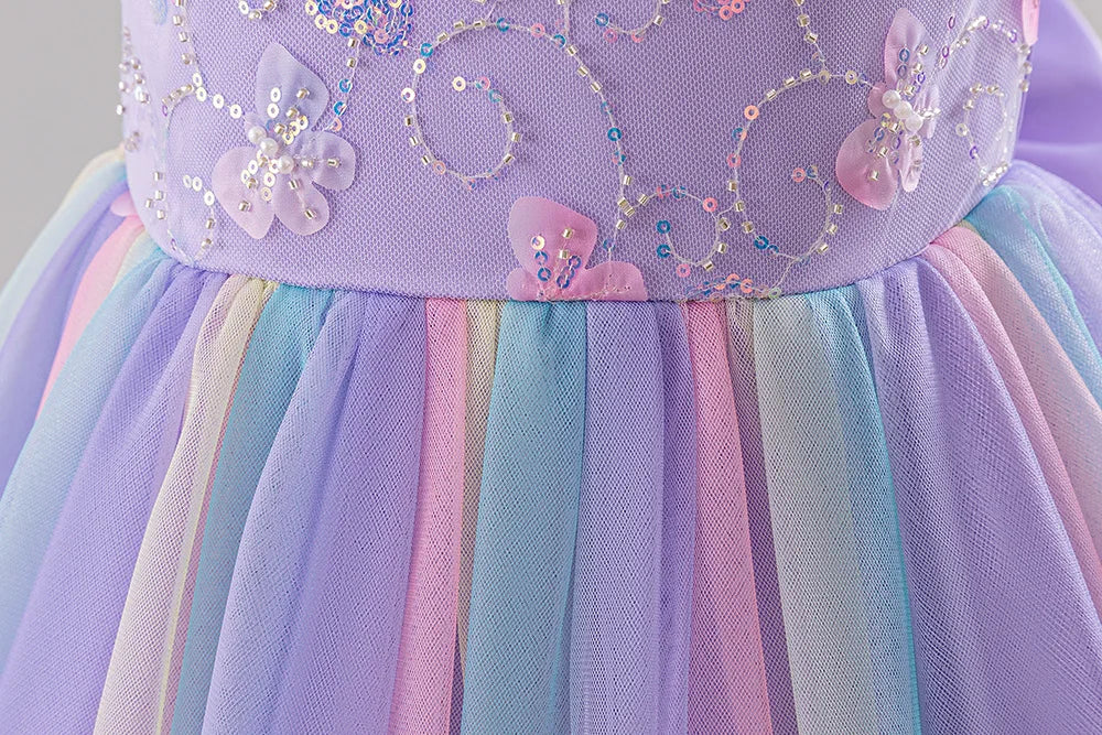 Girls Princess Dress - Fluffy Tulle Ball Gown for 1st Birthday/Wedding/Pageant | Flower Girl Party Dress