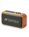 Portable Stereo Bass Bluetooth Speaker SANSUI F35 Vintage Bluetooth Speaker Mini Plug in Walkman Music Player Supports FM/TF/AUX