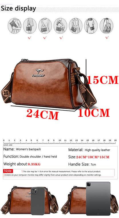 Soft Leather Luxury Purses Crossbody Bag Designer Brand Ladies Shoulder Crossbody Bags