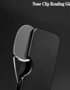 Foam Nose Glasses Pince-Nez Clip Reading Glasses Foam Magnifier Glasses Men Magnifying Portable Legless Glasses