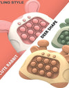 Pop Push Press Bubble Sensory Toys Whack Music Quick Press Bubble Game Machine Squeeze Stress Relief Toy for Kids Adult Gift