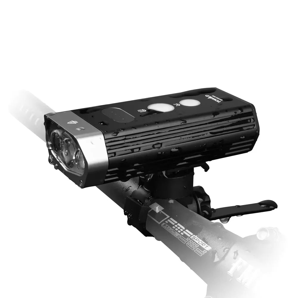 BR1200/2000 Professional Bicycle Light Power Bank Waterproof USB Rechargeable Light Flashlight accessories