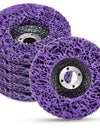1Pcs 100/115/125mm Coral Disc Poly Strip Disc Grinder Strip Disc Abrasive Wheel Paint Rust Removal Clean For Angle Grinder