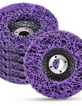 1Pcs 100/115/125mm Coral Disc Poly Strip Disc Grinder Strip Disc Abrasive Wheel Paint Rust Removal Clean For Angle Grinder