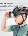 Bicycle Helmet Large Head 58-65cm MTB Road Bike Helmet Breathable Integrally-mold Safety Riding Cycling Goggles Helmet