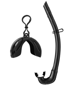 Soft Silicone Diving Snorkel Portable Foldable Easy-Breath Wet Scuba With Storage Case for Freediving Spearfishing Swimming