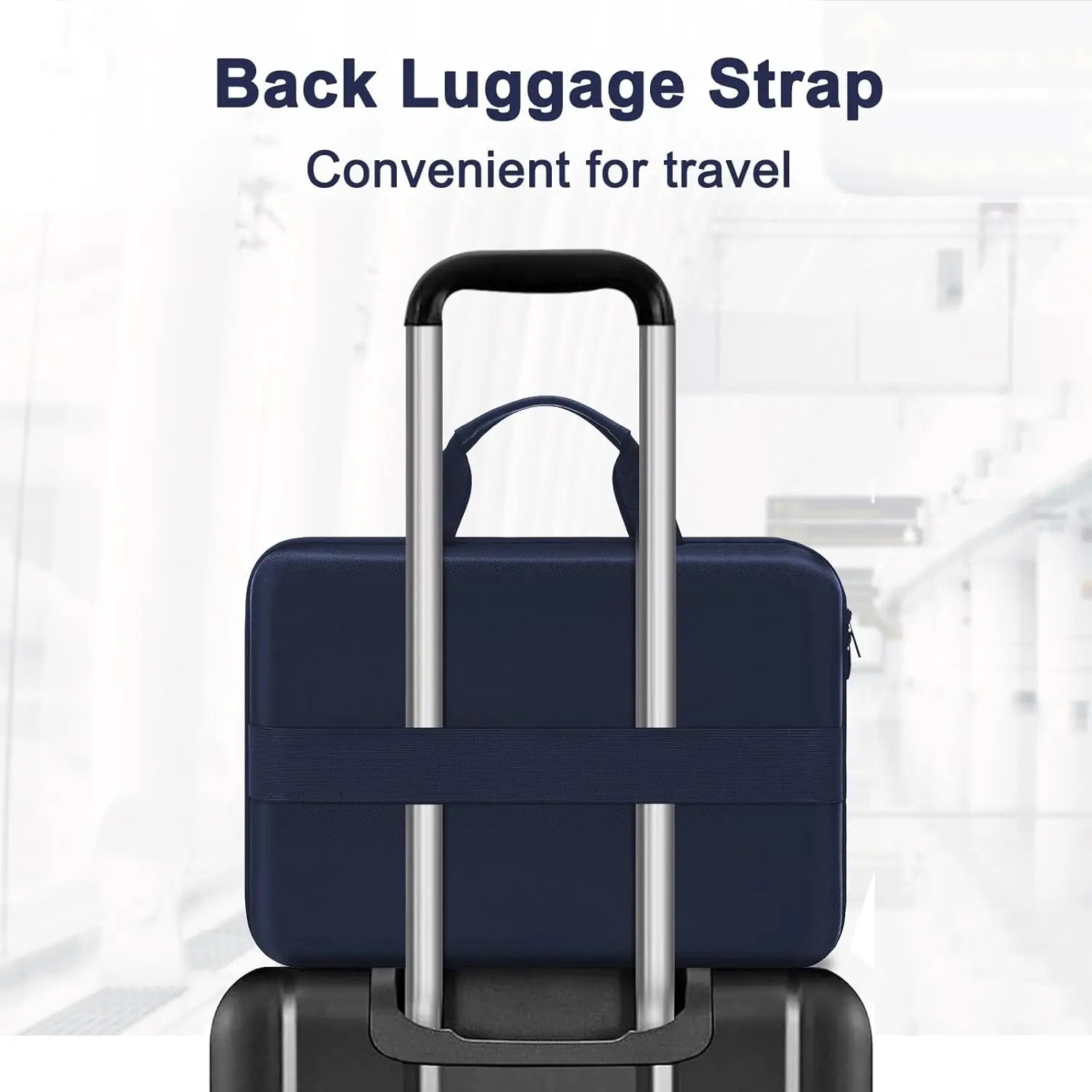 Hard Shell Laptop Sleeve for 13 14 15 16 17 inch Macbook Air Pro M1 M2 M3 M4 HP Notebook Handbag Waterproof EVA Protective Case