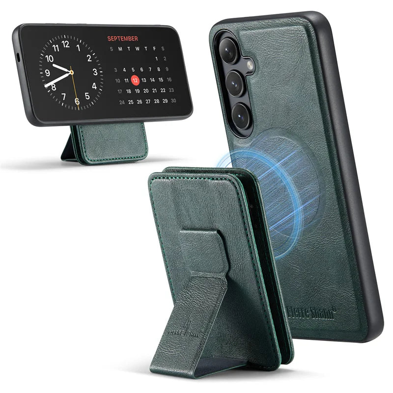 2 in 1Detachable Blocking Wrist strap Card Slot Wallet Case For Samsung Galaxy S 24 25 22 23 Ultra FE Plus  Phone Case