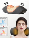 Electric Shiatsu Head Neck Cervical Pillow Body Massager Hot Compress Neck Shoulder Deep Relaxation Sleeping Memory Foam Pillow