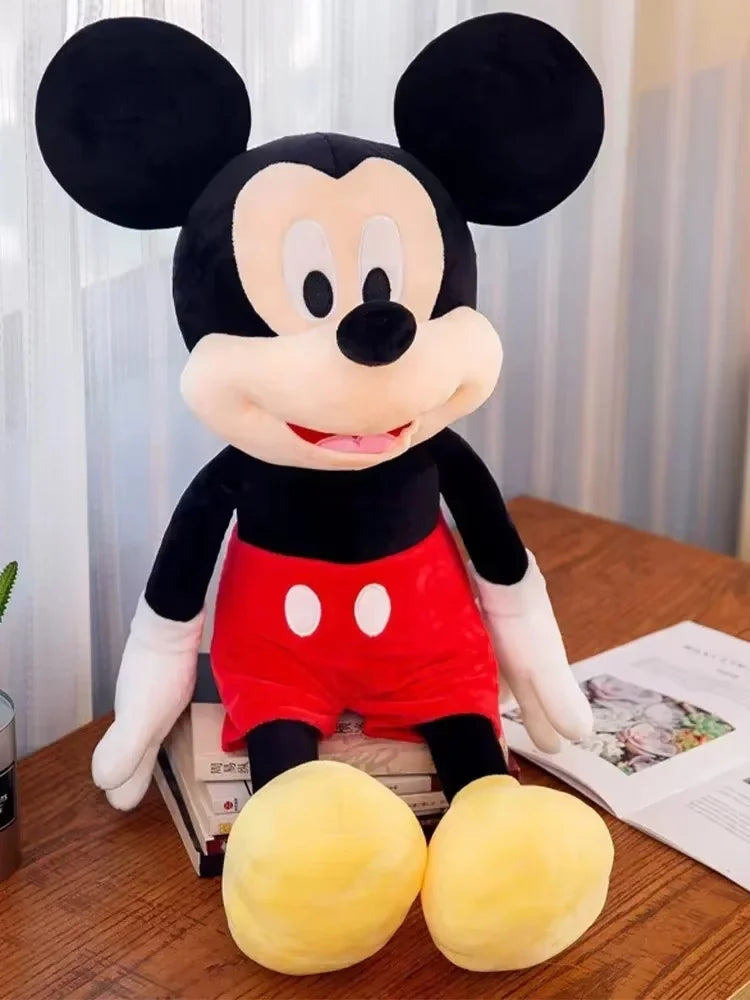 Cartoon Mouse Plush Doll Super Soft Crystal Velvet Pillow