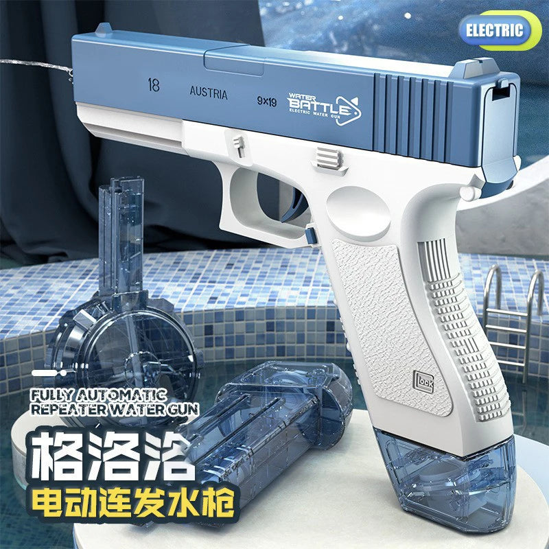 Electric M416 Water Gun with Full Automatic Shooting – Rechargeable Summer Outdoor Water Blaster