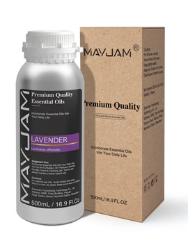 500ML Pure Natural Essential Oil For Humidifier Diffuser Jasmine Lavender Vanilla Eucalyptus Bergamot Lemon Aroma Oils