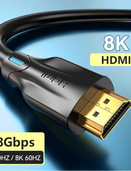 HDMI-Compatible 2.1 Cable Ultra High Speed 8K@60Hz 4K@120Hz Certified Cord for PS5 Xiaomi TV Box Dolby Vision HDCP 2.3