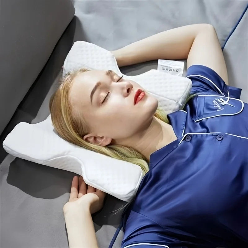 Couple Memory Foam Pillow U-Shaped Curved Arch Pillows Ergonomic Sleeping Pillows Portable Travel Neck Pillow Leg Pillow