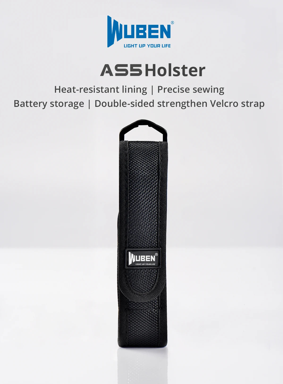 Adjustable Nylon Flashlight Holster