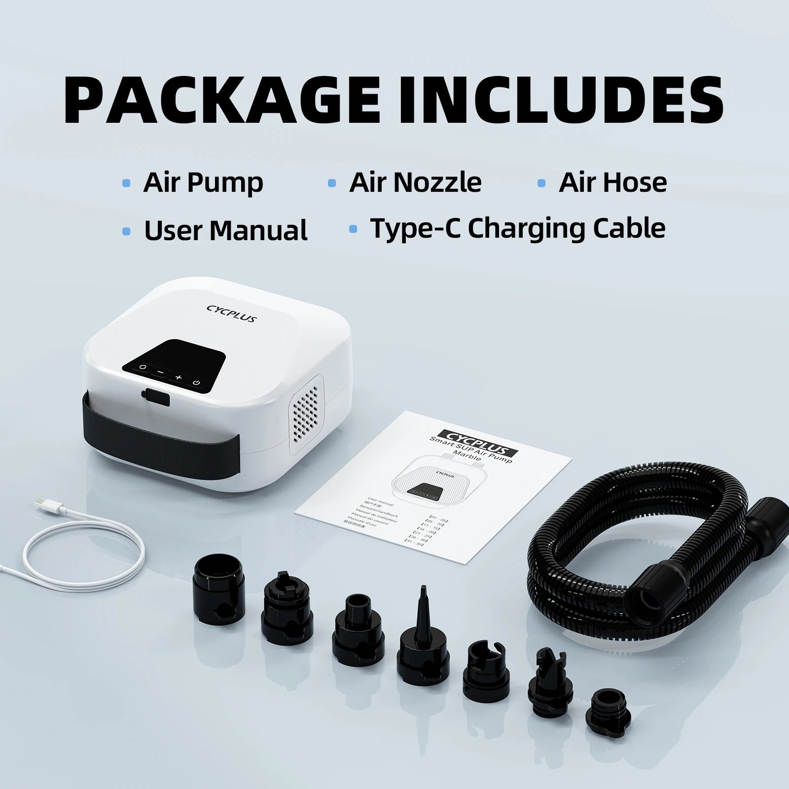 D14PRO 20PSI Electric SUP Inflation Pump 38.48Wh Battery for Sup Board Surfing Kite Inflatable Tent Boat  Air Mattress