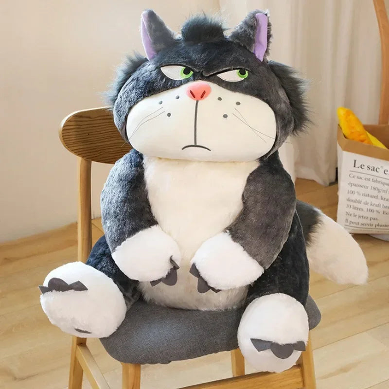Disney 30cm Lucifer The Cat Cute Doll Plush Toy Throw Pillow Cat Doll Birthday Gift Valentine's Day Plush 's Toy