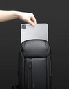 Oxford Trendy Waterproof Materials Men Chest Bag with Large Capacity Fashion Multi-Pockets Slim bag