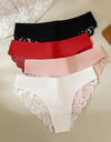 Lace Panties Transparent Underwear Seamless Panties for Woman Low Rise Briefs Hot Ladies Undepants Lingerie