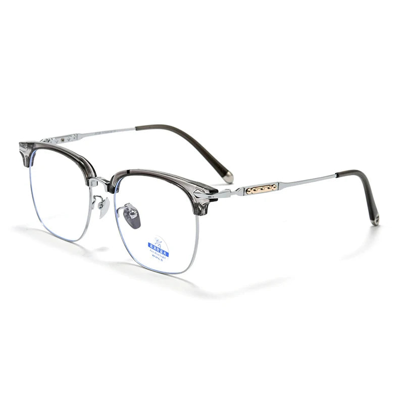 Ultra-light Myopia Prescription Glasses Optica Eyeglasses Hyperopia Reading High Quality Large Frame Square Retro Custom