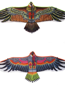 1.1m Eagle Kite With 30 Meter Kite Line Children Flying Bird Kites Outdoor Toys