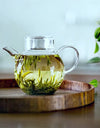 200ml Heat Resistant Small Glass Teapot Household Mini Green Tea Pot Single Person Kungfu Tea Set Accessories Tea Maker