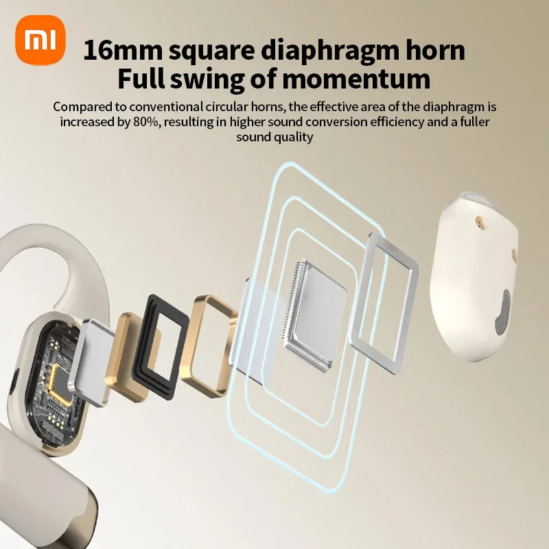 XIAOMI Wireless Earphone TWS Air Conduction Bluetooth5.4 Headset EarHook Sport Touch Control ENC Noise Cancelling Headphone