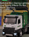 1:24 Scale Watering Cement Dump Trucks Model Garbage Truck Toy Car Sound Light Doors Opened Engineering Vehicles  Gifts