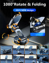 1080 Magnetic Car Phone Holder Magnet Smartphone Support GPS Foldable Phone Bracket in Car For iPhone 14 13 12 11 Samsung Xiaomi