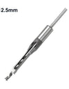 HSS Square hole drill Woodworking Drill Tools Auger Mortising Chisel Drill Set DIY Furniture Square Woodworking drill