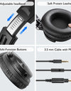 Wireless Headphones Bluetooth 5.2 Headset Over Ear Stereo Super Bass Earphones With Microphone For Phone PC Sport