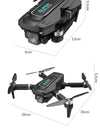 Z16 PRO RC Drone with Dual Cameras 2.4G WiFi Foldable Quadcopter Infrared Obstacle Avoidance RC Helicopter Toy