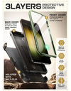 For Samsung Galaxy S24 Case UB Pro Heavy Duty Rugged Case with 2 Front Frames Built-in Screen Protector & Kickstand