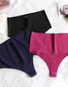 High Rise Seamless Underwear Women's Panties M-XXL Plus Large Size Panties Lingerie