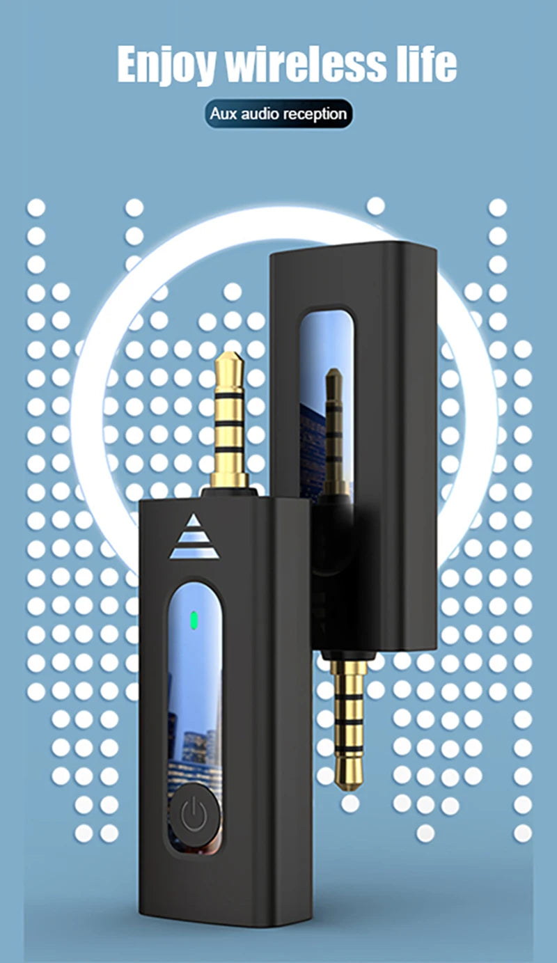 Wireless 3.5mm Lavalier Lapel Microphone Omnidirectional Condenser Mic for Camera Speaker Smartphone,Recording Mic for Youtube