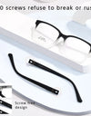 Ultralight and Comfortable Men's and Women's Glasses Frame TR90 Screwless Design Optical Prescription Glasses Frame