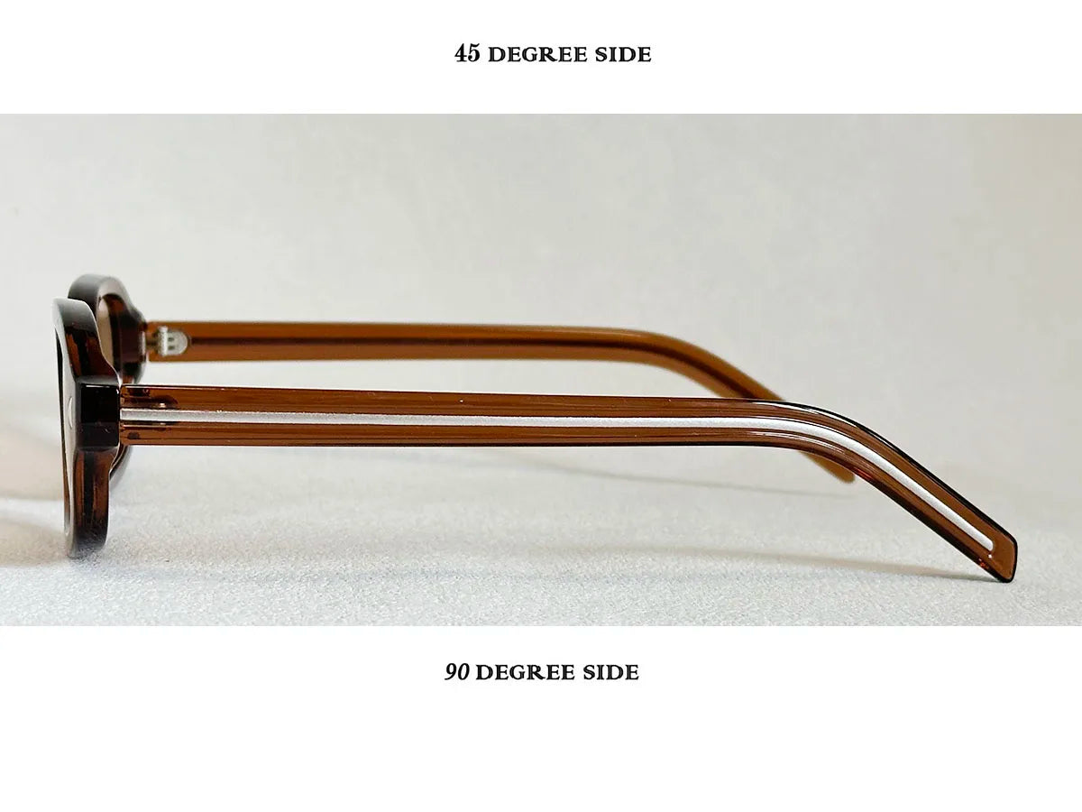 Oval Fashion Sunglasses With UV400 Protection