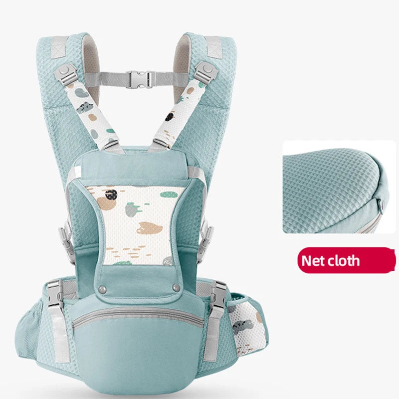 Ergonomic  Carrier Backpack   Hipseat Carrier Front Facing Ergonomic Kangaroo  Wrap Sli