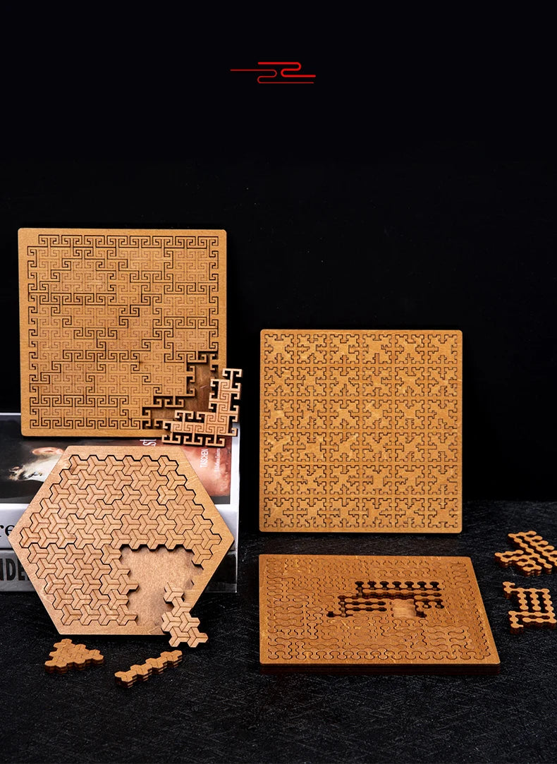 Wooden Brain Teaser Puzzle Game