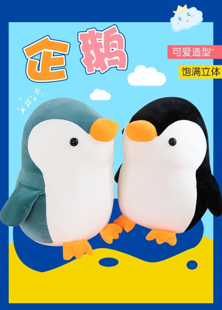 Kawaii Plush Penguin Stuffed Doll Cute Toy for Kids Girls Birthday Xmas Gift Soft Sleep Companion Cuddly Animal Plushie