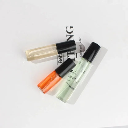 10pcs 2ml 3ml 5ml Bayonet Spray Bottle Portable Empty Clear Perfume Bottle Glass Sample Mini Travel Cosmetic Container