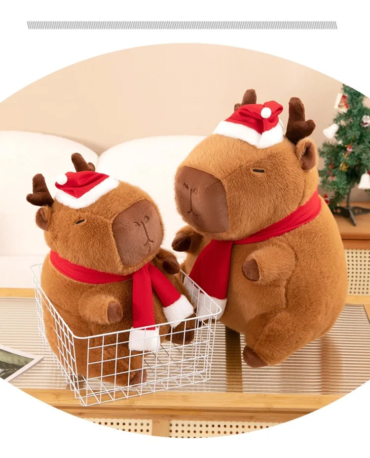 New 50cm Kawaii Capybara Plush Toy Capybara Stuffed Doll Christmas Gift Kids Birthday Xmas Present Cuddly Pillow Factory