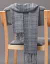Classic lattice men soft shawl plaid scarves shawl wraps shawl neckerchief headband muffler