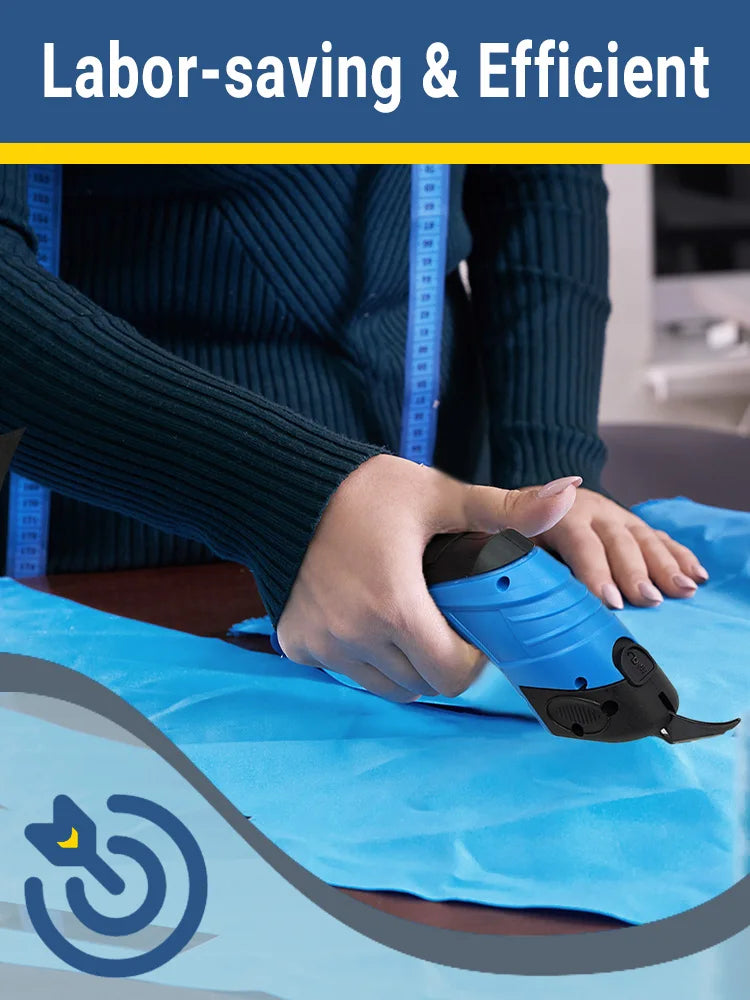 Cordless Electric Tailoring Scissors USB Charging Suitable for Cutting Cotton Fabric/leather/cloth and Other Materials