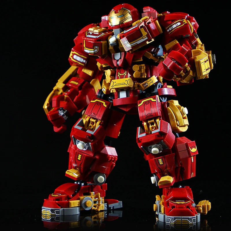 2000+pcs Marvel Superheroes Building Blocks Set MOC Bricks Action Figures Hulkbuster Iron Man Toys for Boys  Gifts