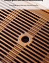 Tea Tray Home Small Solid Wood Pear Wood Dry Soaking Platform Water Storage Tea Set Tea Tray Wooden Tray