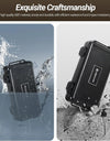 Cigar Travel Humidor and Cigar Lighter Set, Portable Cigar Case with Humidifier Hygrometer, Cutter Cigar Cutter