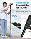 Metal Tripod Monopod for Camera DSLR Smartphone Monopod Stable and Portable Selfie Stick Hiking Pole Stick