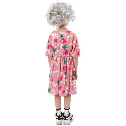 Party Performance Costumes Grandma Cosplay Role-playing Costumes Halloween Children Performance Costumes