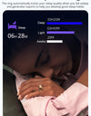 R03 Smart Ring Men Women, Battery Life 39 Days, Health Monitor, IP68 & 5ATM Waterproof, Multi-sport Mode